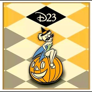 D23 Tinker Bell Pumpkin Exclusive Halloween Pin